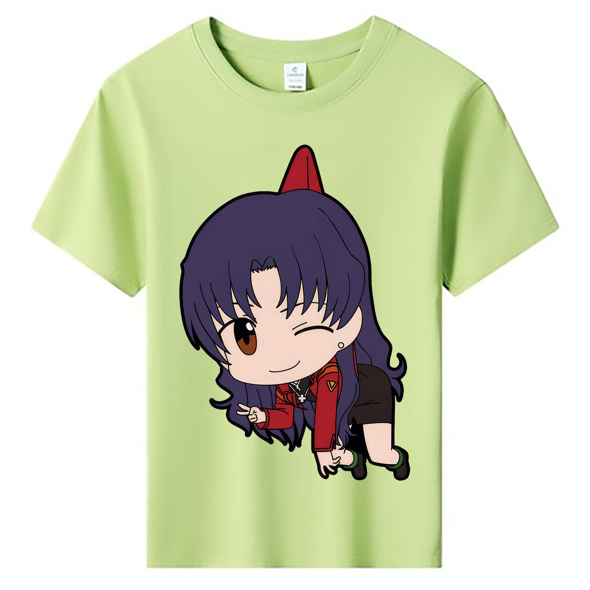 （画像用） EVA 新世紀エヴァンゲリオン 綿100％キッズTシャツ（フロントプリント）